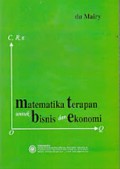 Matematika Terpan untuk Bisnis dan Ekonomi