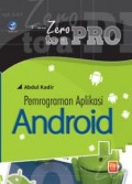 From Zero to a Pro: Pemrograman Aplikasi Android